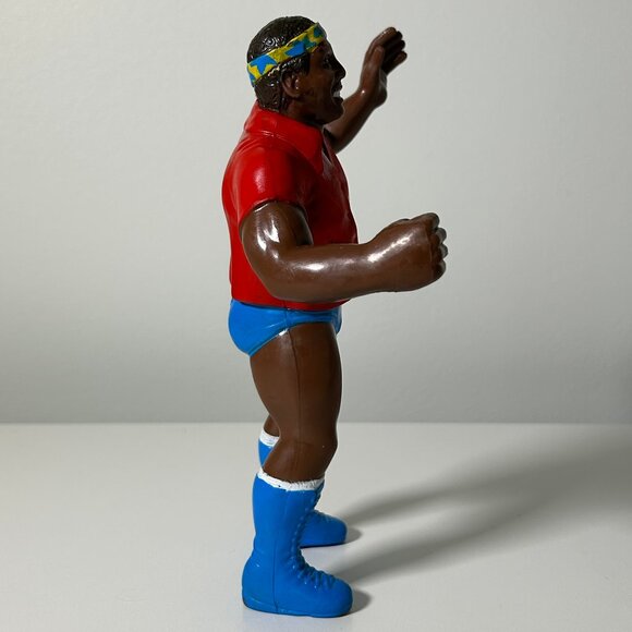 Vintage 80s LJN WWF Special Delivery Jones Wrestling Action Figure (11B) - Picture 6 of 8